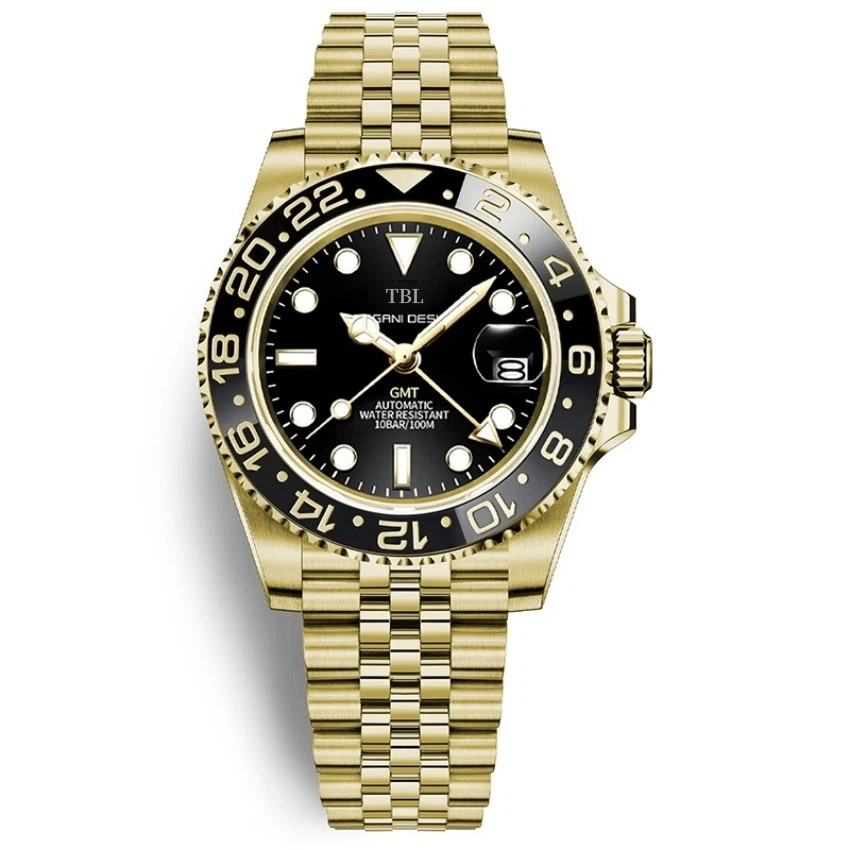 Customized Business Men's Automatic Watch GMT