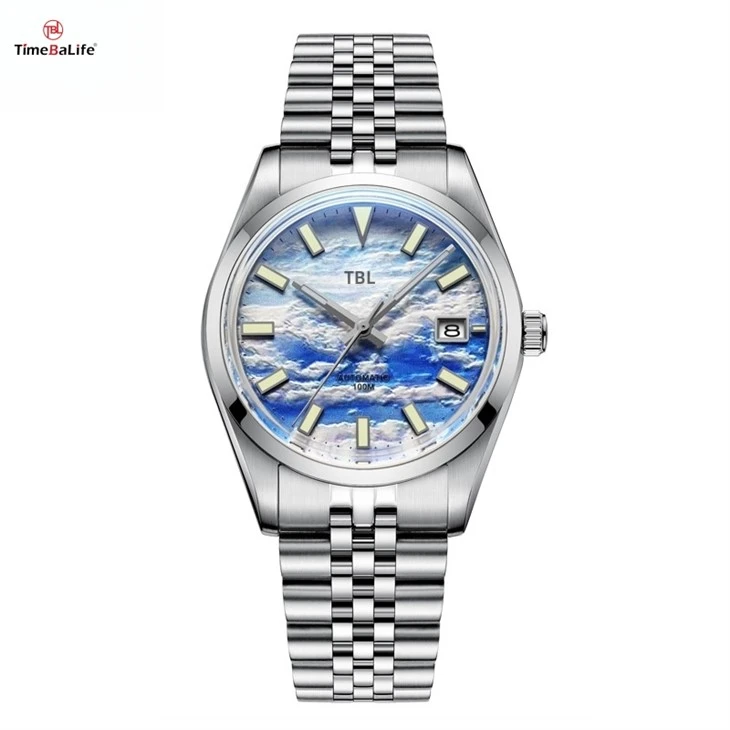 100m Diving Mechanical Automatic Men's Watch Stainless Steel