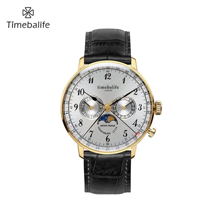 Masculin Big Disk Moonphase Watch